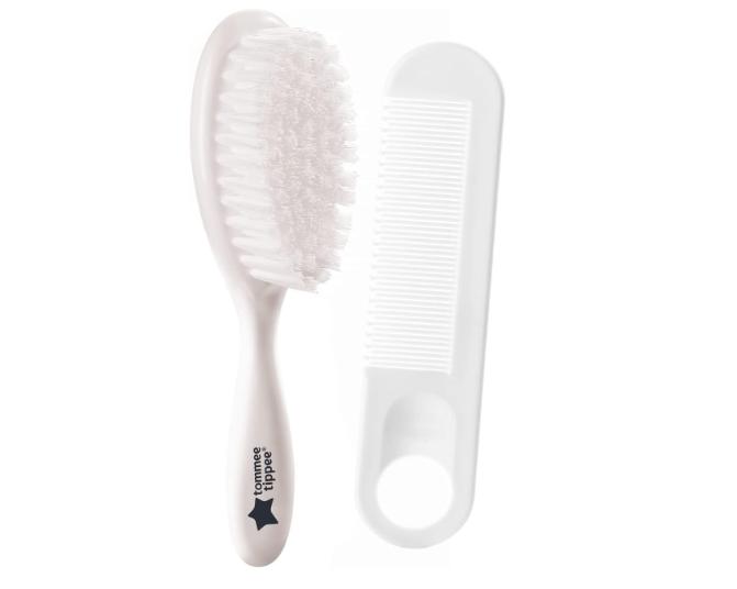 Tommee Tippee Essential Basics Brush and Comb Set for Baby Grooming 1