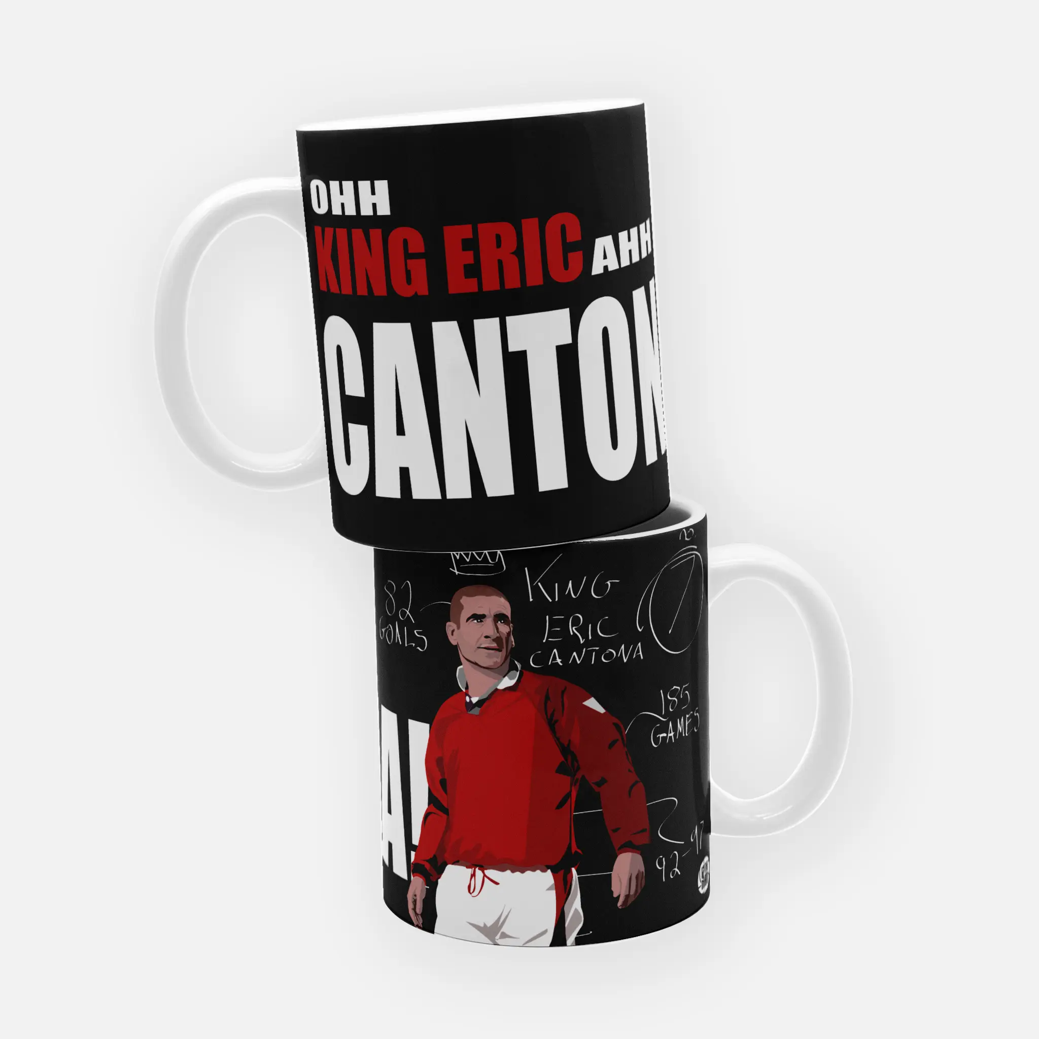 Manchester United King Eric Cantona Mug