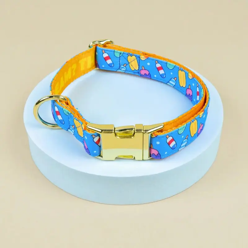 Valentine's Day & New Year Dog Collar | Double-Sided Printed Collar for Small, Medium & Large Dogs 3