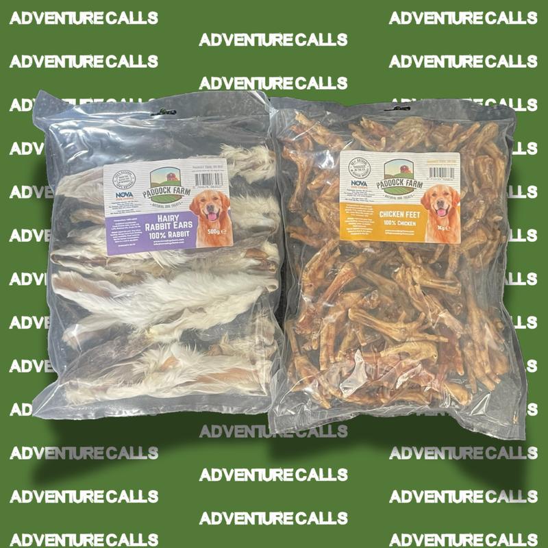 500g Rabbit Ears + 1KG Chicken Feet 0