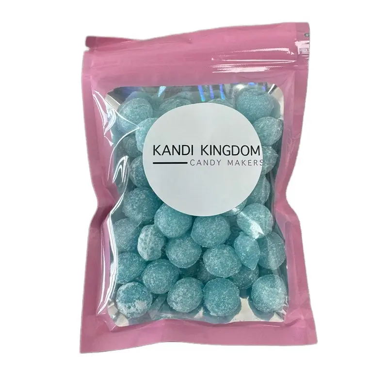 100g Blue Raspberry Drop Candy - Hard Candy - Boiled sweets - Handmade. Bonbon Snack Candies Sugar 0
