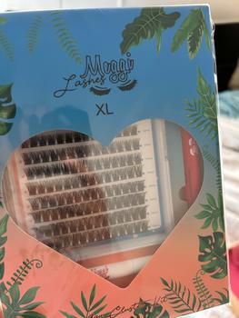 Product Review of Meggi lashes XL Cluster Kits from e**5 0