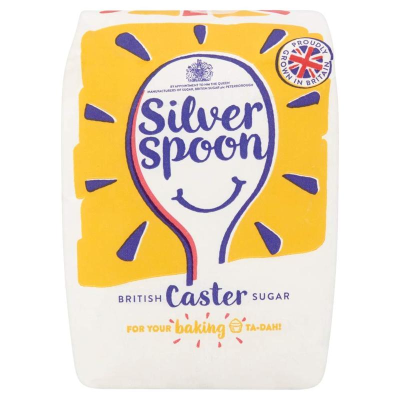 Silver Spoon British Caster Sugar 500g x 10 Bags | 5kg of Caster Sugar 0