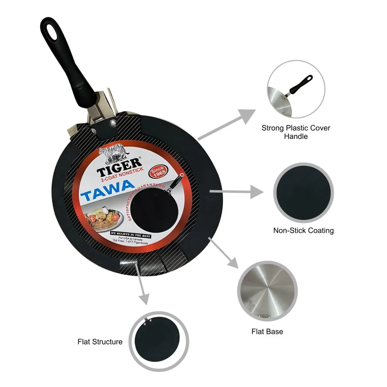 Tawa, Cooking sheet, Hot Plate, Dosa Plate Non Stick made by Aluminum