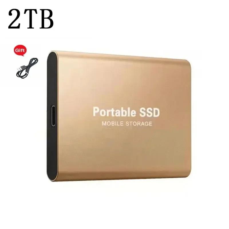 Portable SSD External Moblie Hard Drive High Speed 16TB 8TB Hard Disk for Desktop Mobile Laptop Comp 4