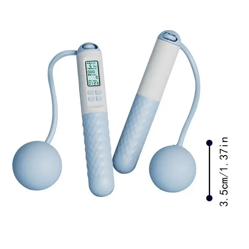 Weighted Skipping Rope Fitness Ropeless Jump Rope With CounterSmart Cordless Counting Skipping Rope For Fitness Accessories 8