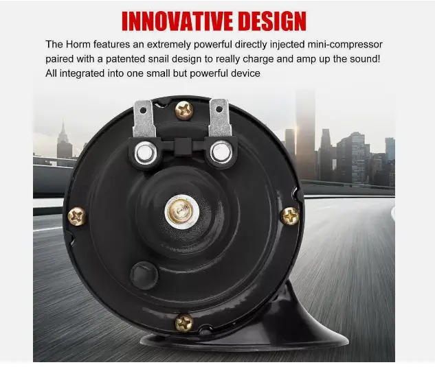 Powerful 300dB Raging Sound Air Horn for Car, Truck and Boat with 510Hz Frequency 6