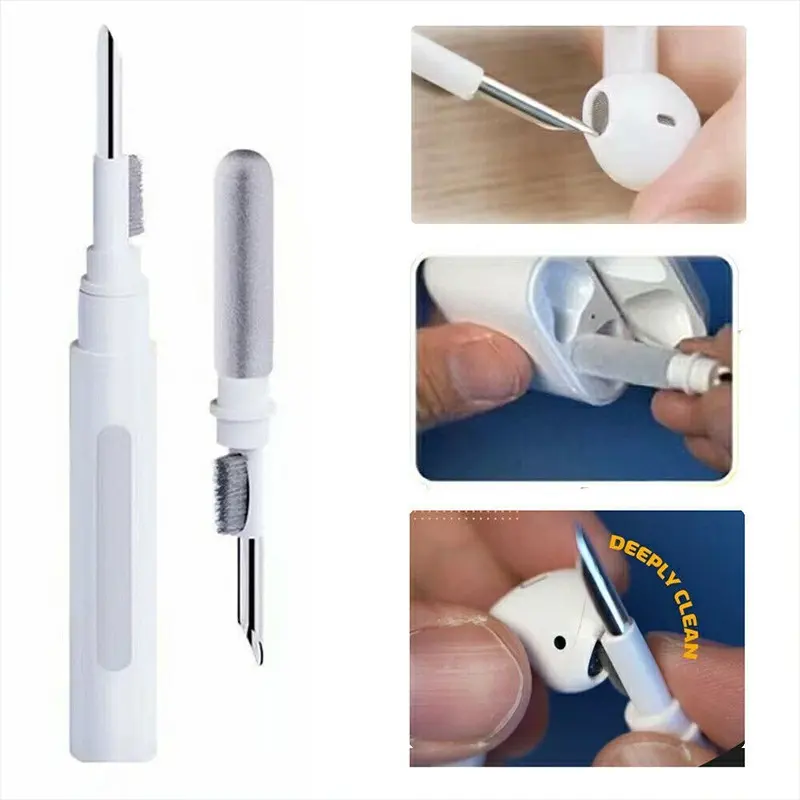 Durable Bluetooth Earbuds Cleaning Pen Brush for Airpods 1 2 3 PRO - Headphone Accessories