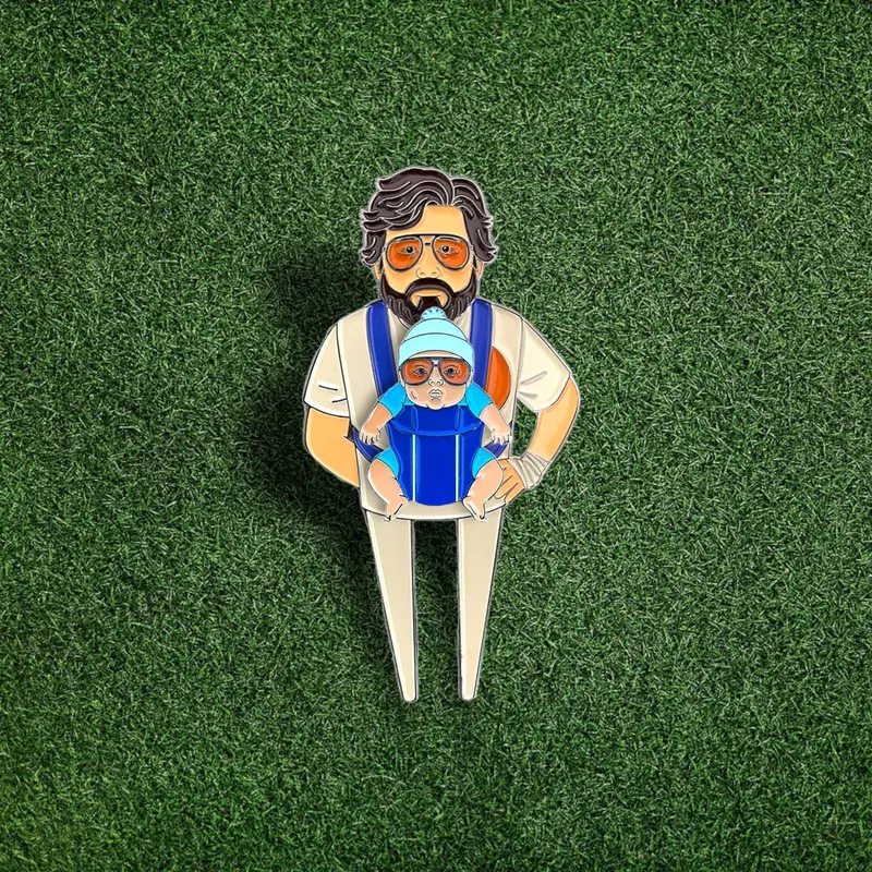 Divot/Pitch Repair Tool and Ball Marker Set - Alan & Baby Carlos 2