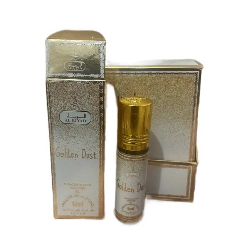 Al Riyad Oud Aswad Concentrated Perfume Oil 6ml - Alcohol Free Perfume