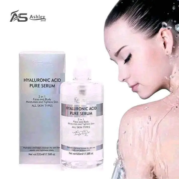 AS Ashley Niacinamide Pure Serum or Hyaluronic Acid Pure Serum Face and Body 500ml 2