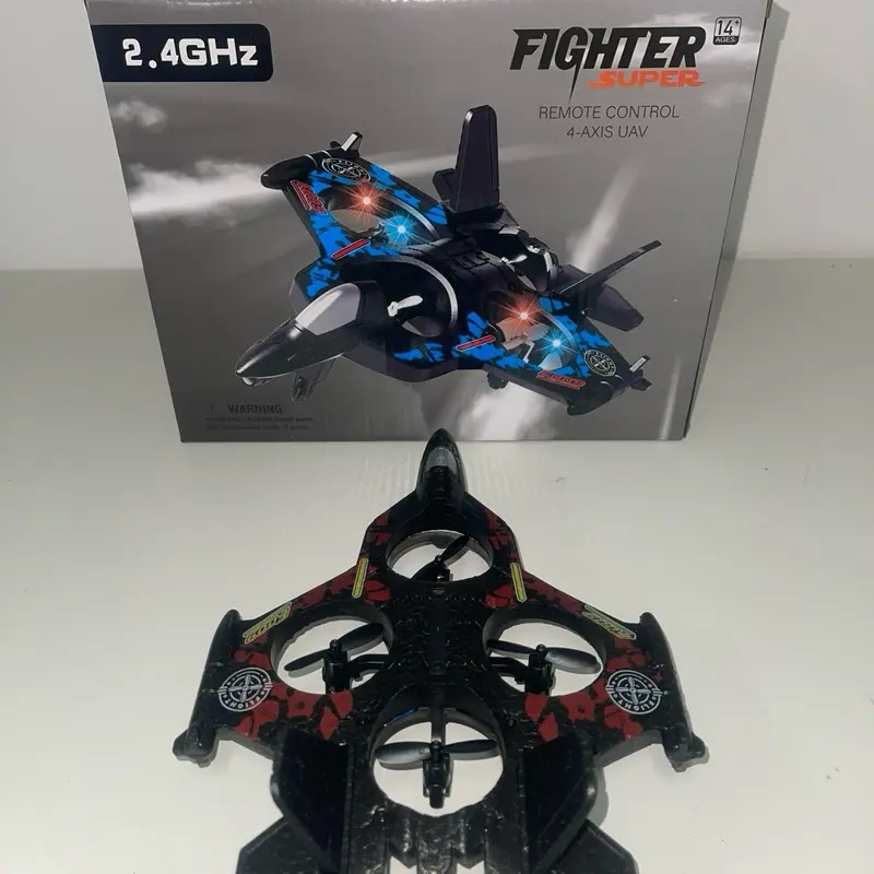 2.4GHz Gravimetric Rise Remote Control 4 Axis Fighter Jet Super fun With Barrel Roll Tricks And More 2