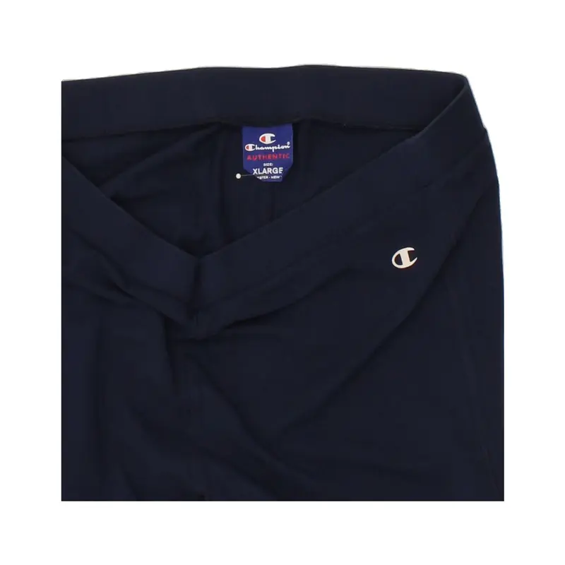 Pre-Owned Vintage CHAMPION Womens Tracksuit Trousers UK 18 XL Navy Blue 3