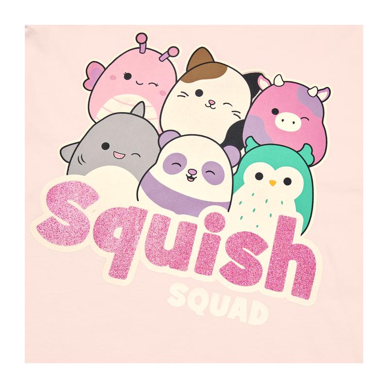 Squishmallows Girls Pyjamas, Squish Squad Pjs, Official Squishmallows Merchandise 1