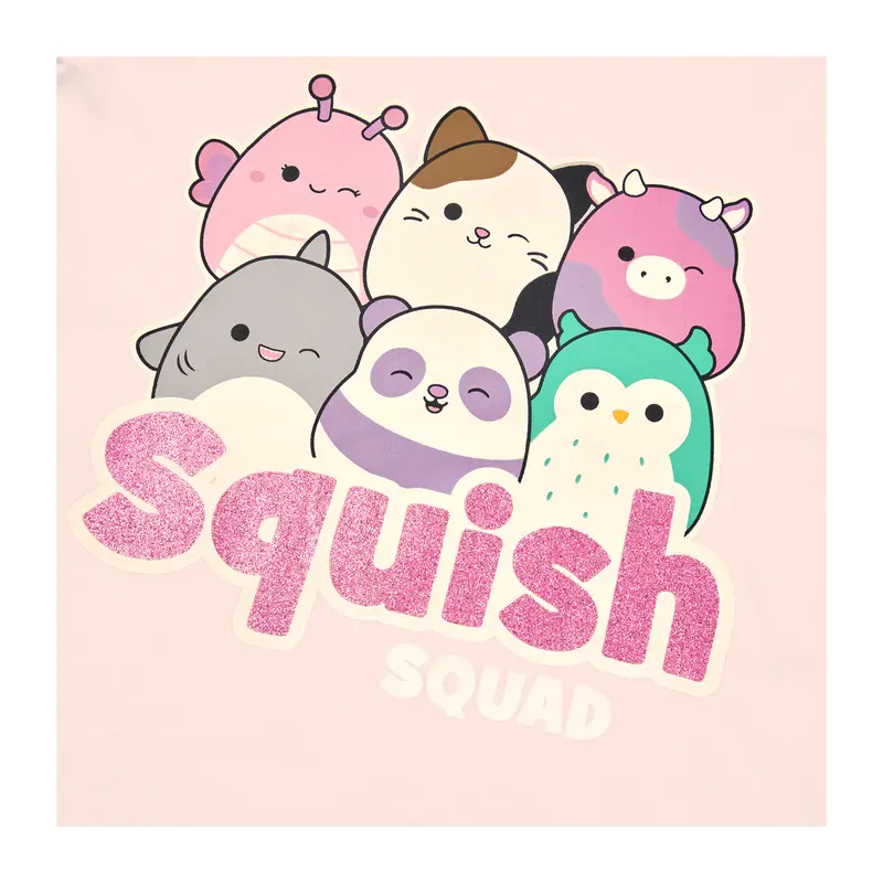 Squishmallows Girls Pyjamas, Squish Squad Pjs, Official Squishmallows Merchandise 1