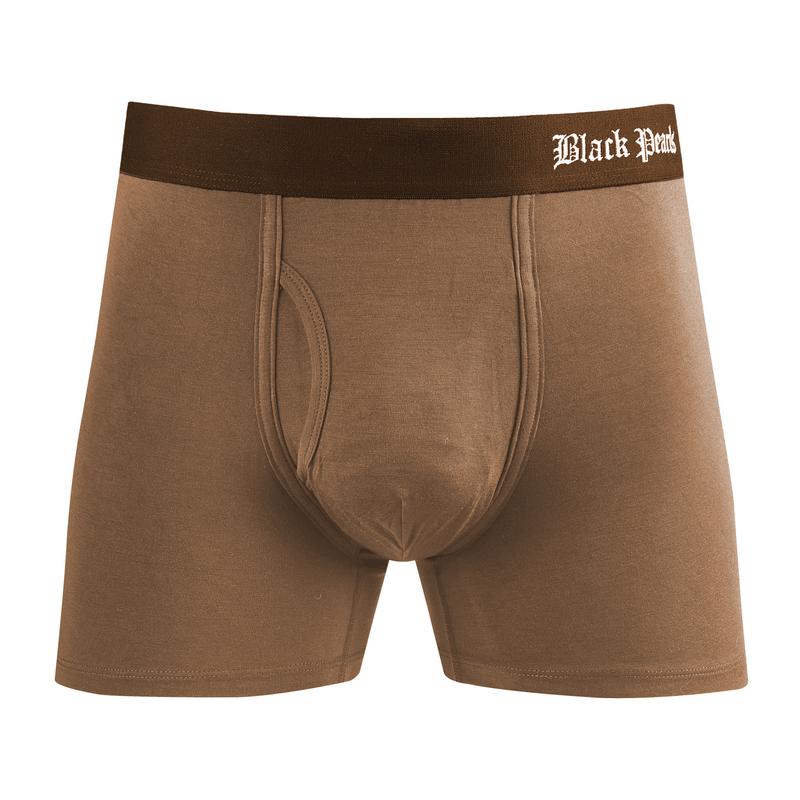Black Pearls Boxer-Shorts 1pcs, Fly Opening Flatlock, Tagless & comfy underwear for active lifestyle Man Menswear 1