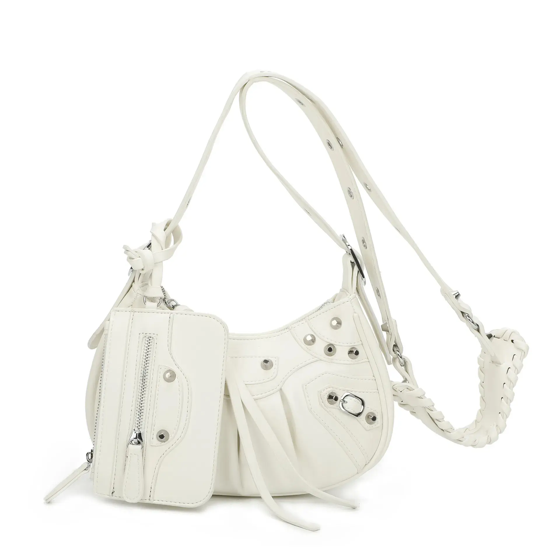 ICONIC CARRY - Trendy Studded Crossbody & Shoulder Bag – Stylish & Versatile! casual  bag handbag  tiktok