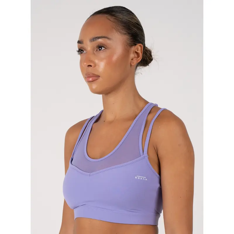 Lightweight Performance Support Sports Bra | Lilac 1
