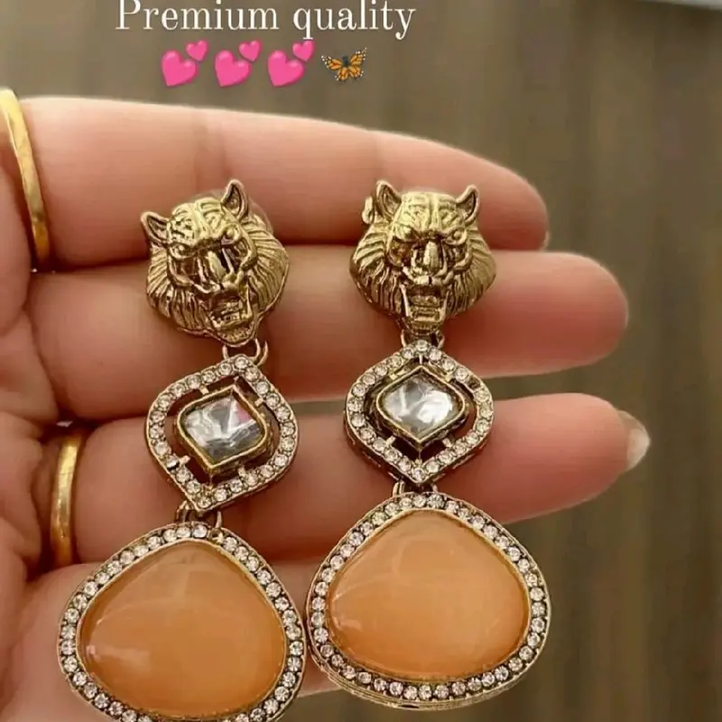 Bollywood Style Sabyasachi Earring for Indian/Pakistani Asian Women 3