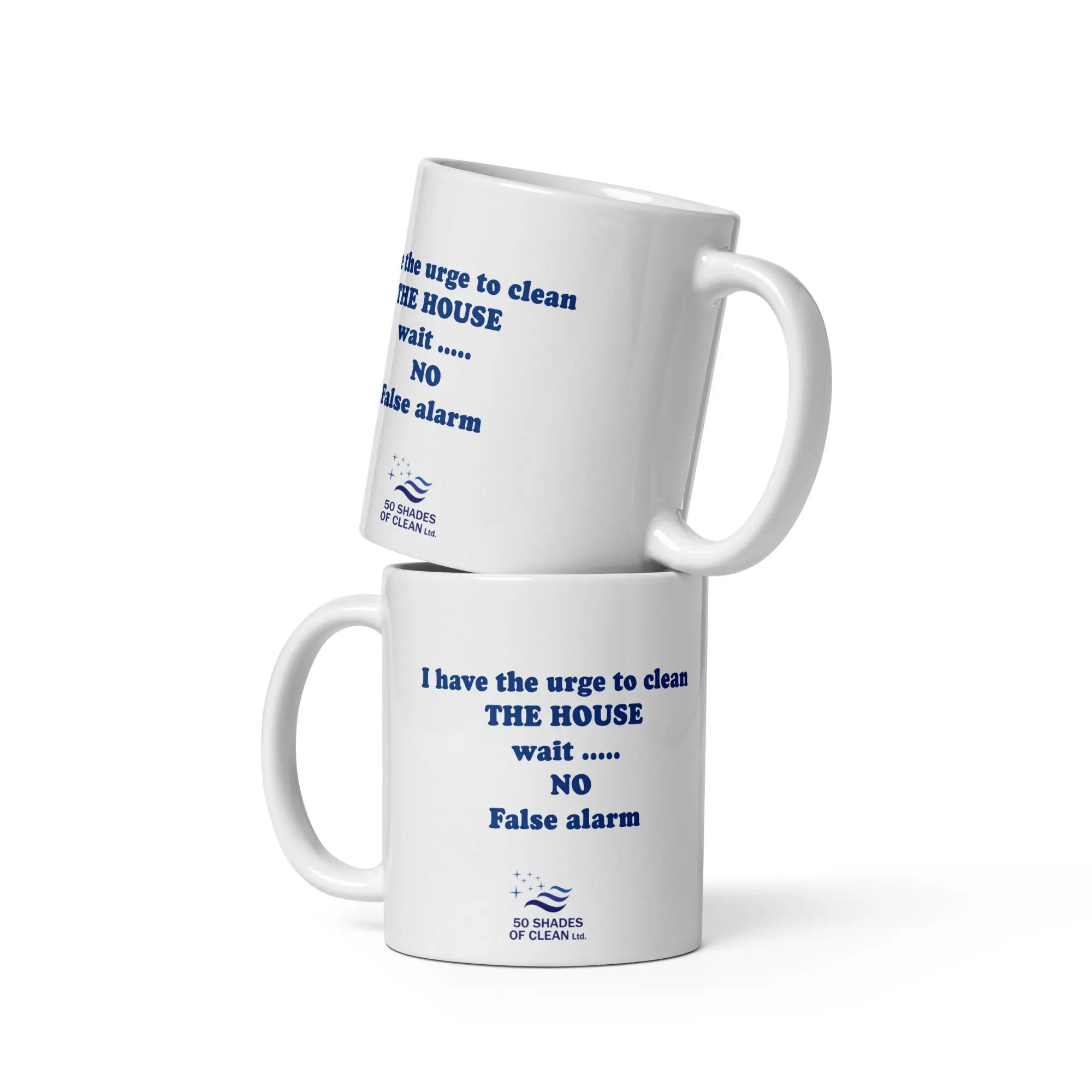 Quirky mugs by 50 shades of clean Ltd