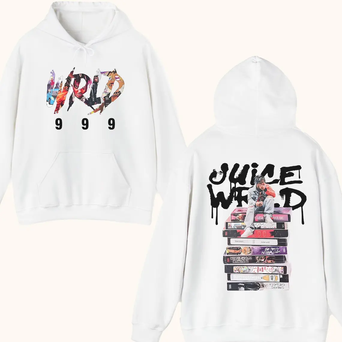 Juice WRLD 9999 Hoodie – Vintage Rap Sweatshirt, Hip-Hop Fan Apparel, Unisex Streetwear, Juice WRLD Gift for Fans, Music Merchandise, Trendy Graphic Tee