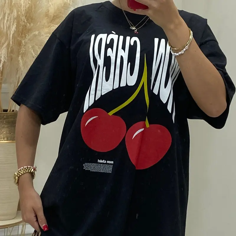 MON CHERRY OVERSIZED T-SHIRT Womenswear 2