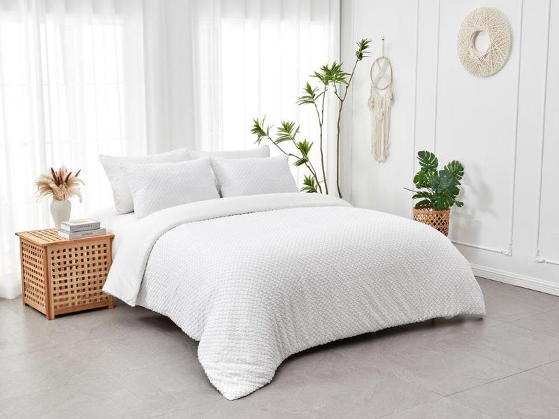 New Signature Franklin White Designer Style Frills Duvet Quilt Covers Hotel Quality Bedding Set Single Double King Super King Christmas Gift New Year Gift Birthday Gift Ideas Home Warming Gifts 7