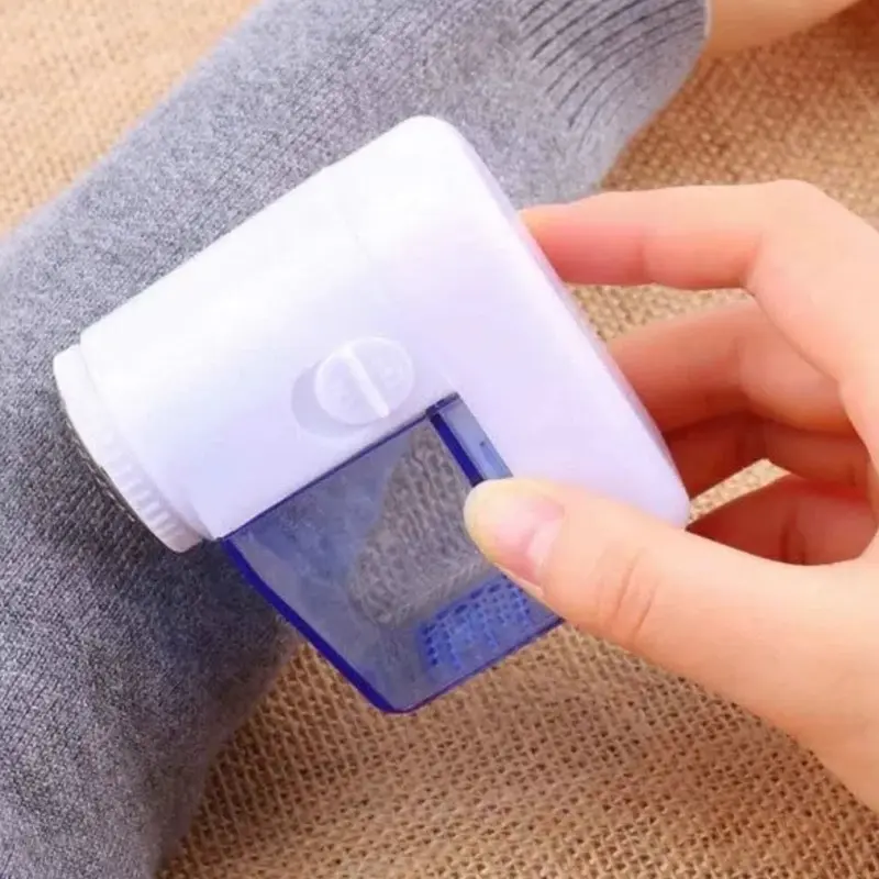 Electric Lint Remover Clothes Bobble Fluff Shaver Debobbler Battery Operated 0