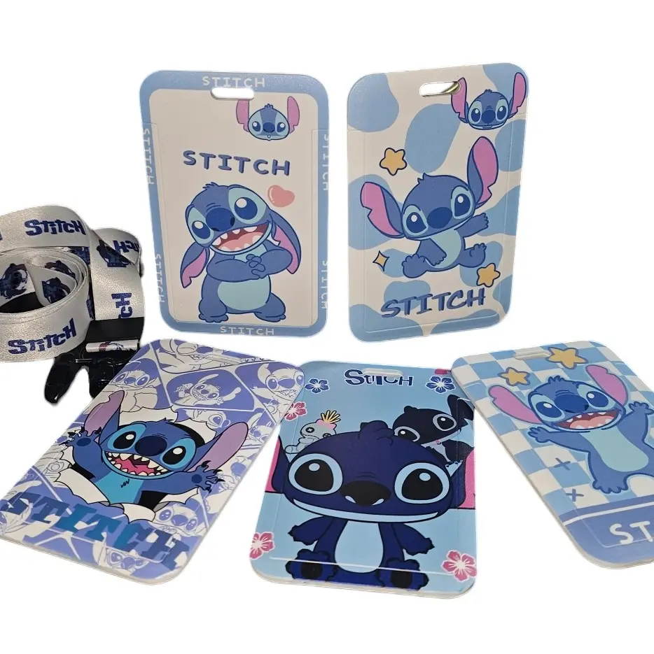 Stitch Lanyard and Card Holder for ID badges.