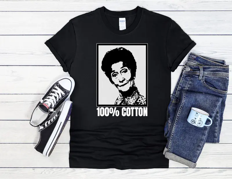 100% Cotton Dot Cotton Men Women Unisex Top T Shirt 0