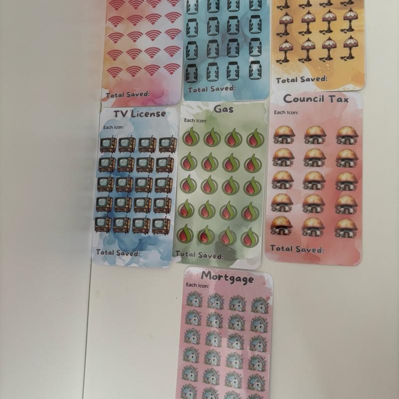 Home Sweet Home Binder Saver Bundle -  Money Binder - Saving Challenges - Budgeting 4