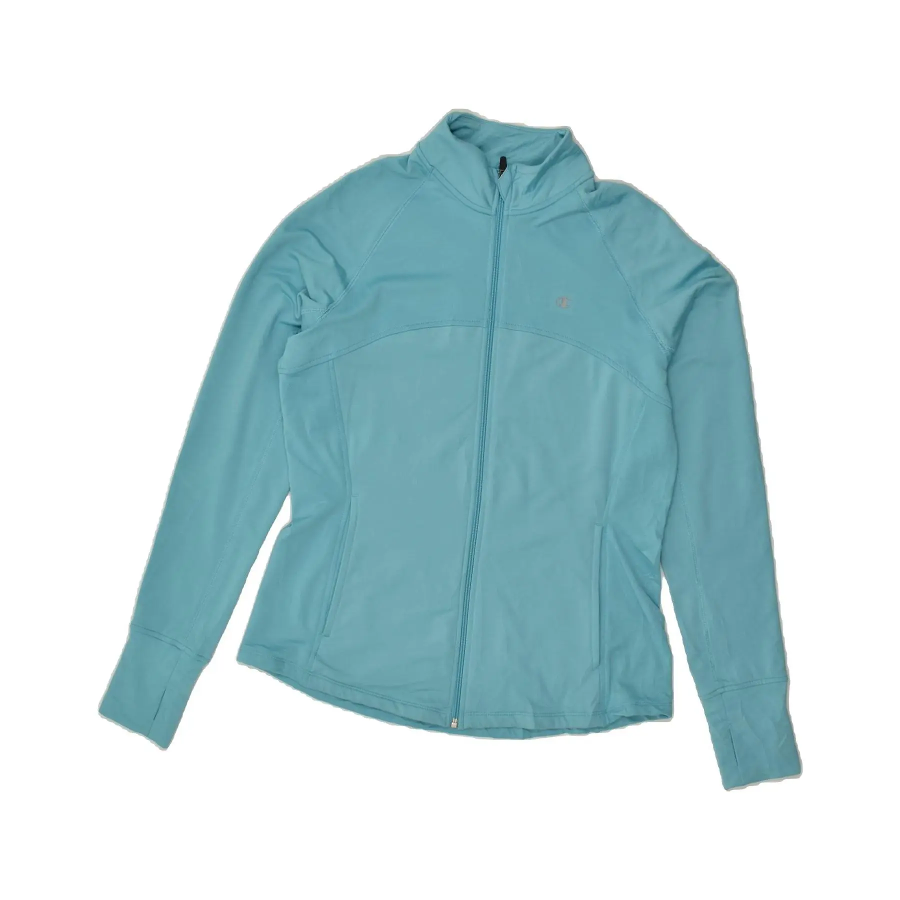 Pre-Owned Vintage CHAMPION Womens Tracksuit Top Jacket UK 18 XL Blue Polyester