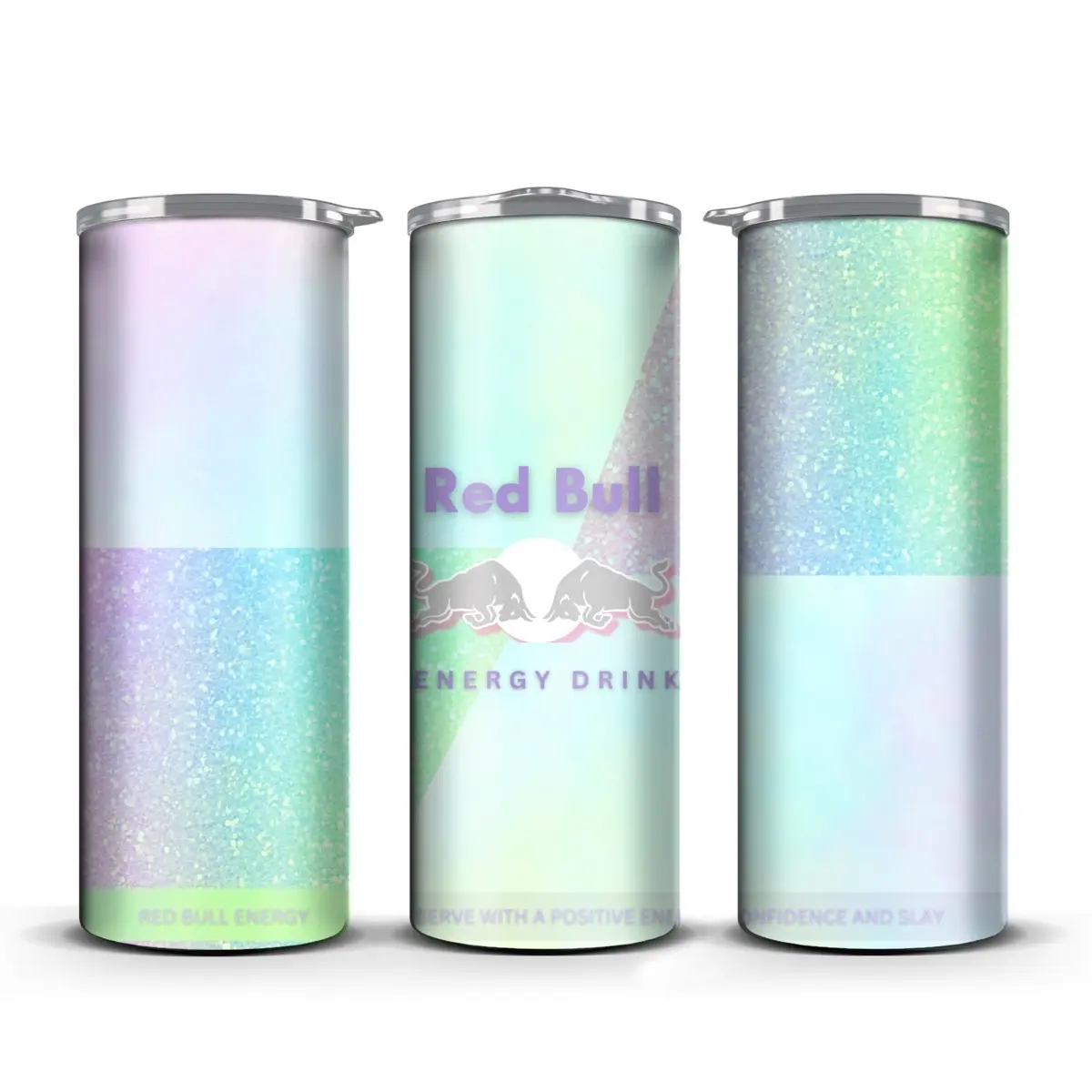 Green Redbull 20oz Tumbler - Stainless Steel Drinkware for Hot and Cold Beverages with Resealable Lid and Straw Flasks Tea Coffee Iced Tea Water Bottles Portable Bottled Bottles Mug