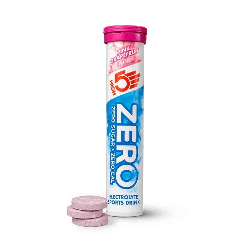 High5 Zero Electrolyte Energy Drinks Tablets Pink Grape Fruit 20 Tablets