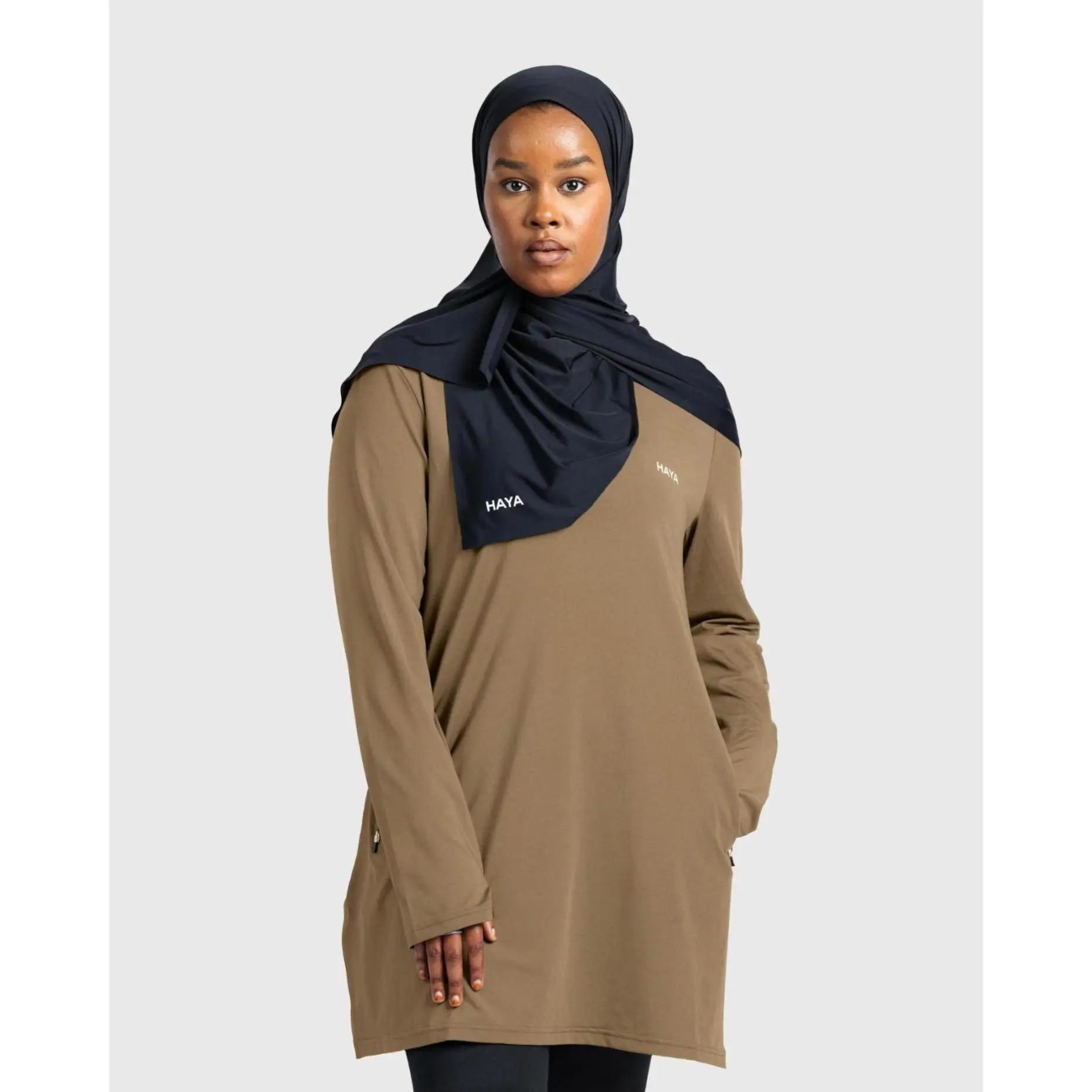 Essential Training Top - Camel Brown