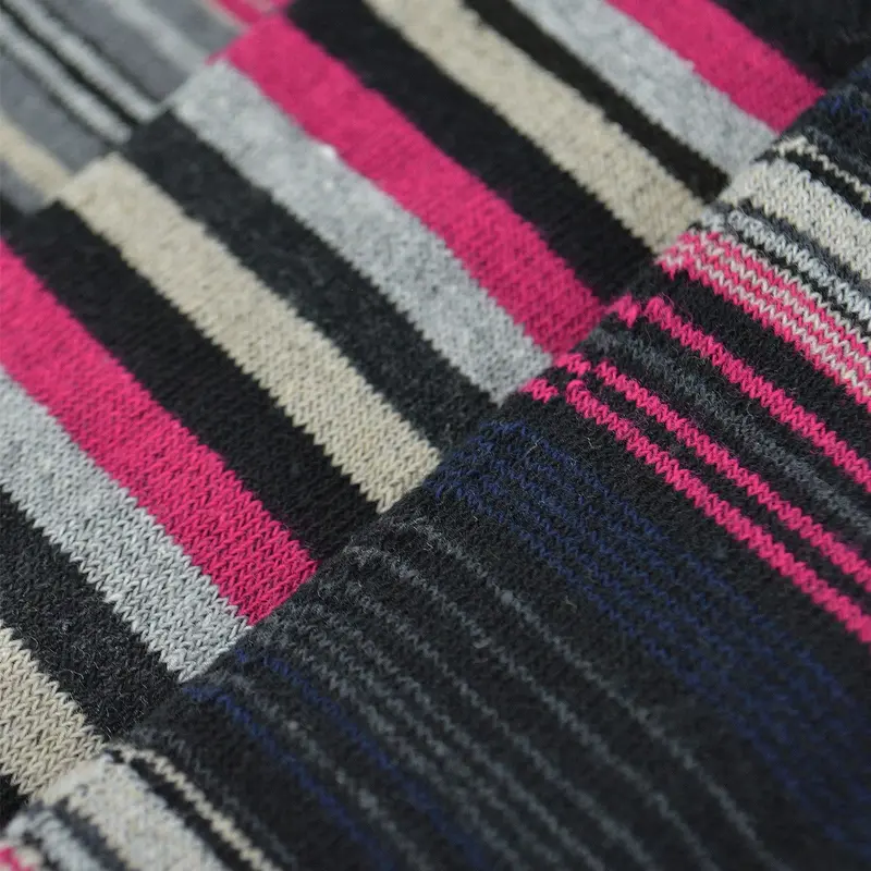 Sock Snob 12 Pair Mens Colourful Cotton Striped Patterned Dress Socks (Rome) 2