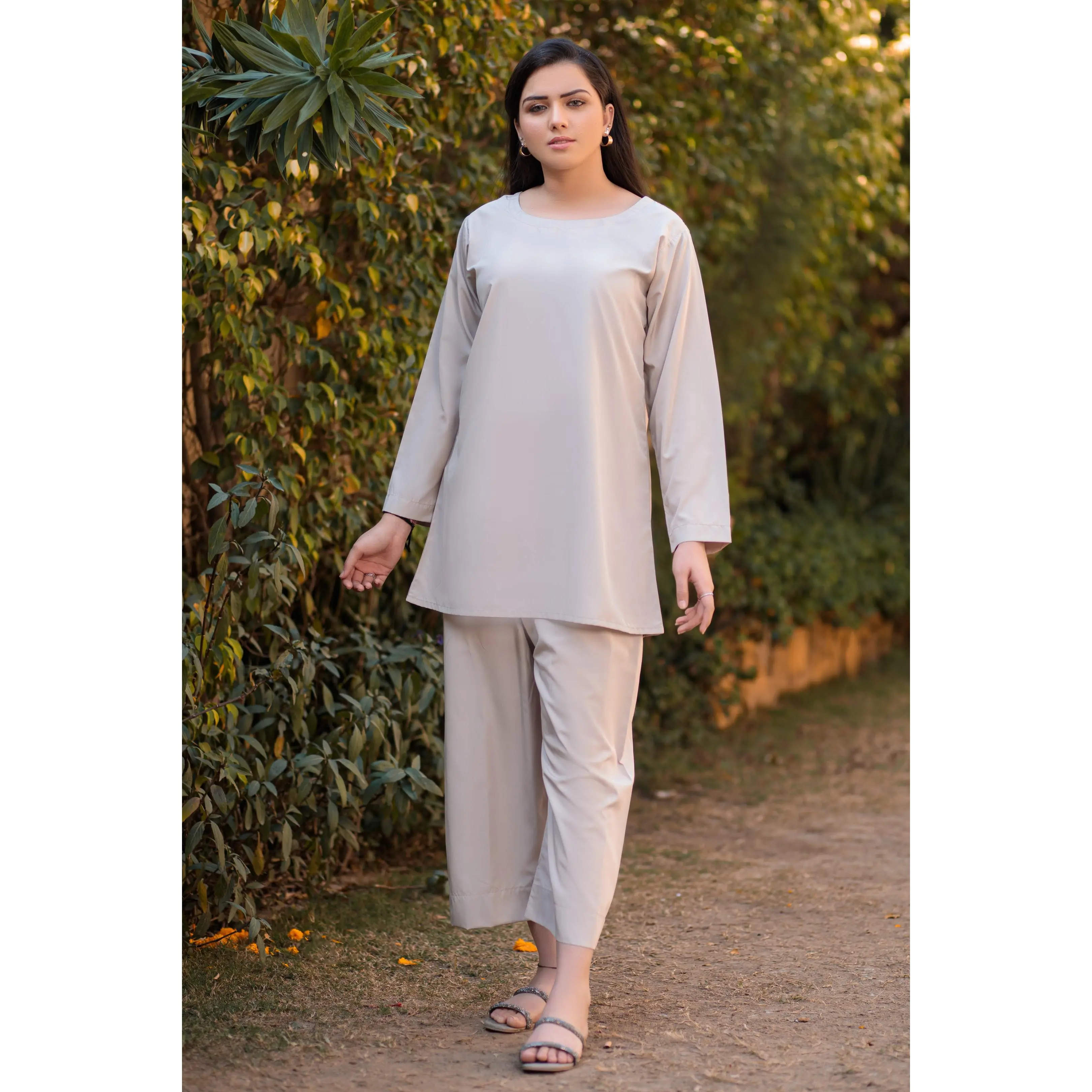 Gainsboro Modest Co ord set Casual Breathable Comfort Minimalist