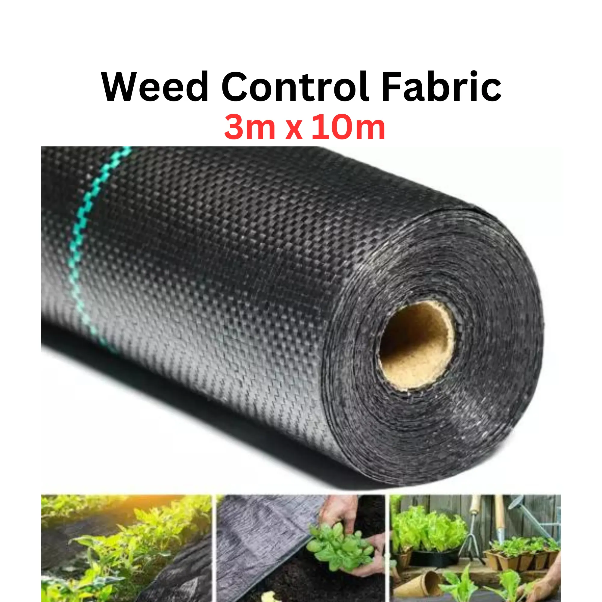 Weed Control Fabric 3m x 10m l Keep Your Garden Pristine