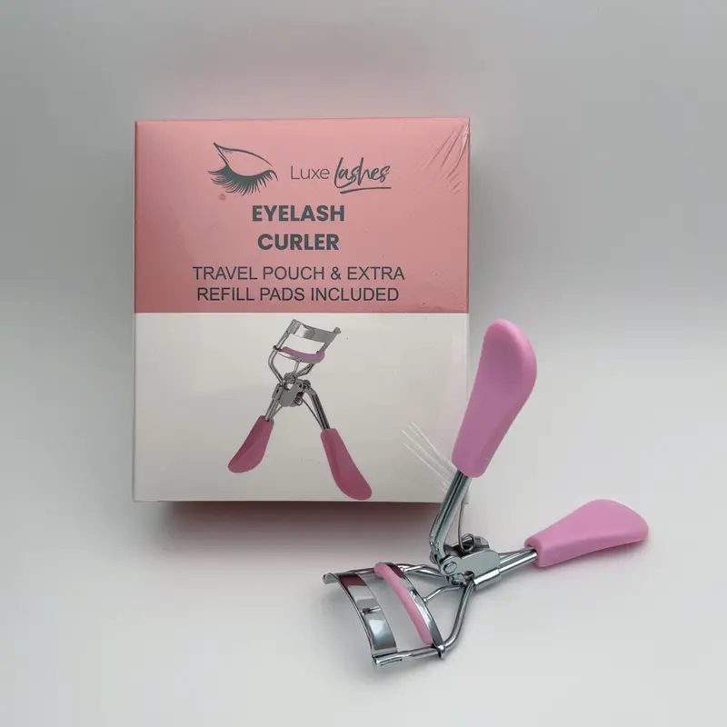 Premium Eyelash Curler – Effortless, No-Pinch Lash Curling for Stunning, Long-Lasting Lift | Professional-Grade Lash Tool by LuxeLashes | Stainless Steel with Soft Silicone Grip | Perfect for Natural, False & Volume Lashes | Compact & Travel-Friendly 2