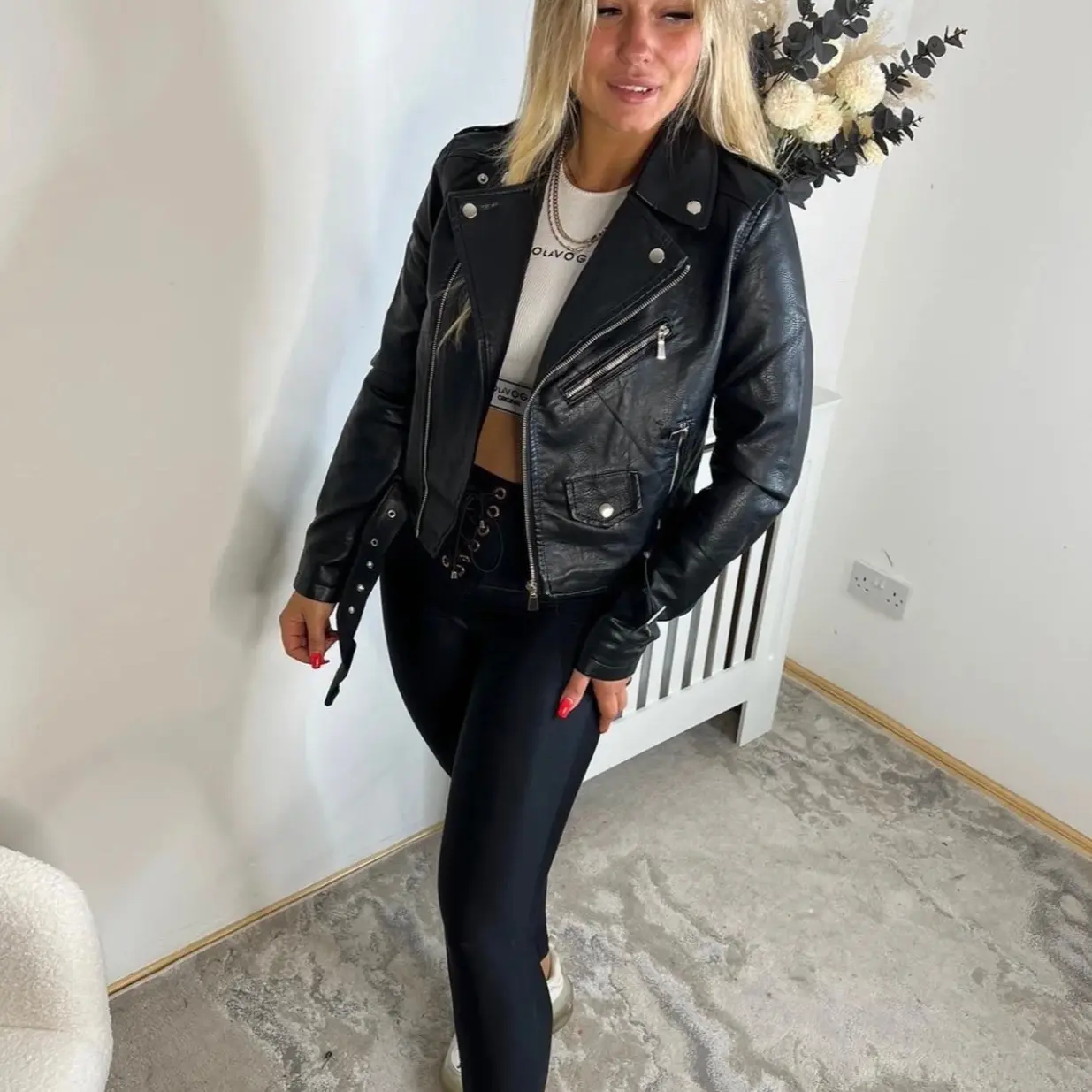 Mannu Leather Jacket