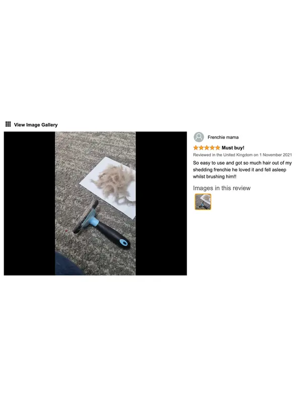 【Fast delivery】Pet Grooming Brush, Deshedding Tool for Dogs & Cats, Effectively Reduces Shedding by up to 95% for Short Medium and Long Pet Hair pet  brush-MYS 7