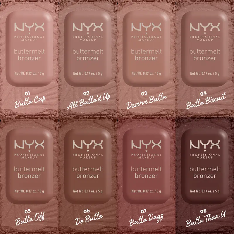 NYX Professional Makeup Buttermelt Blush, Powder Blush Up to 12H Wear, Fade & Transfer Resistant, Select Your Shade 2