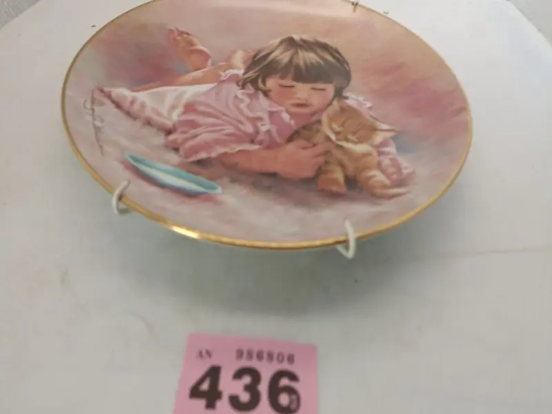 Hamilton Collection Plate Feeding Time Magic Childhood Decorative Plate With Coa 3