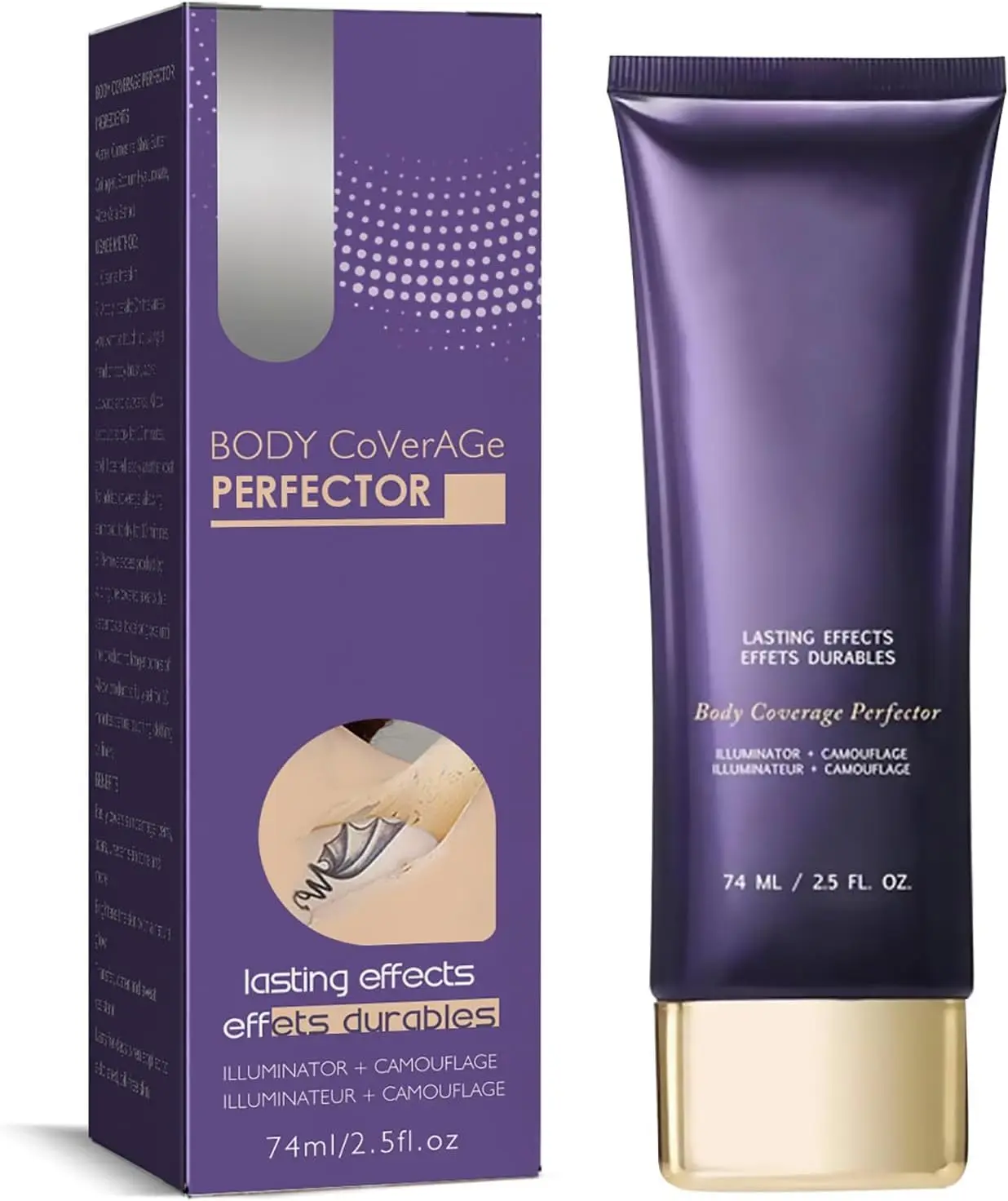Concealer & Foundation Concealer Cream, Waterproof Cover Cream, Conceal Spider Veins, Tattoos, Scars - Leg & Arm Make-Up, Foundation - 1 Pcs Hydrating Makeup