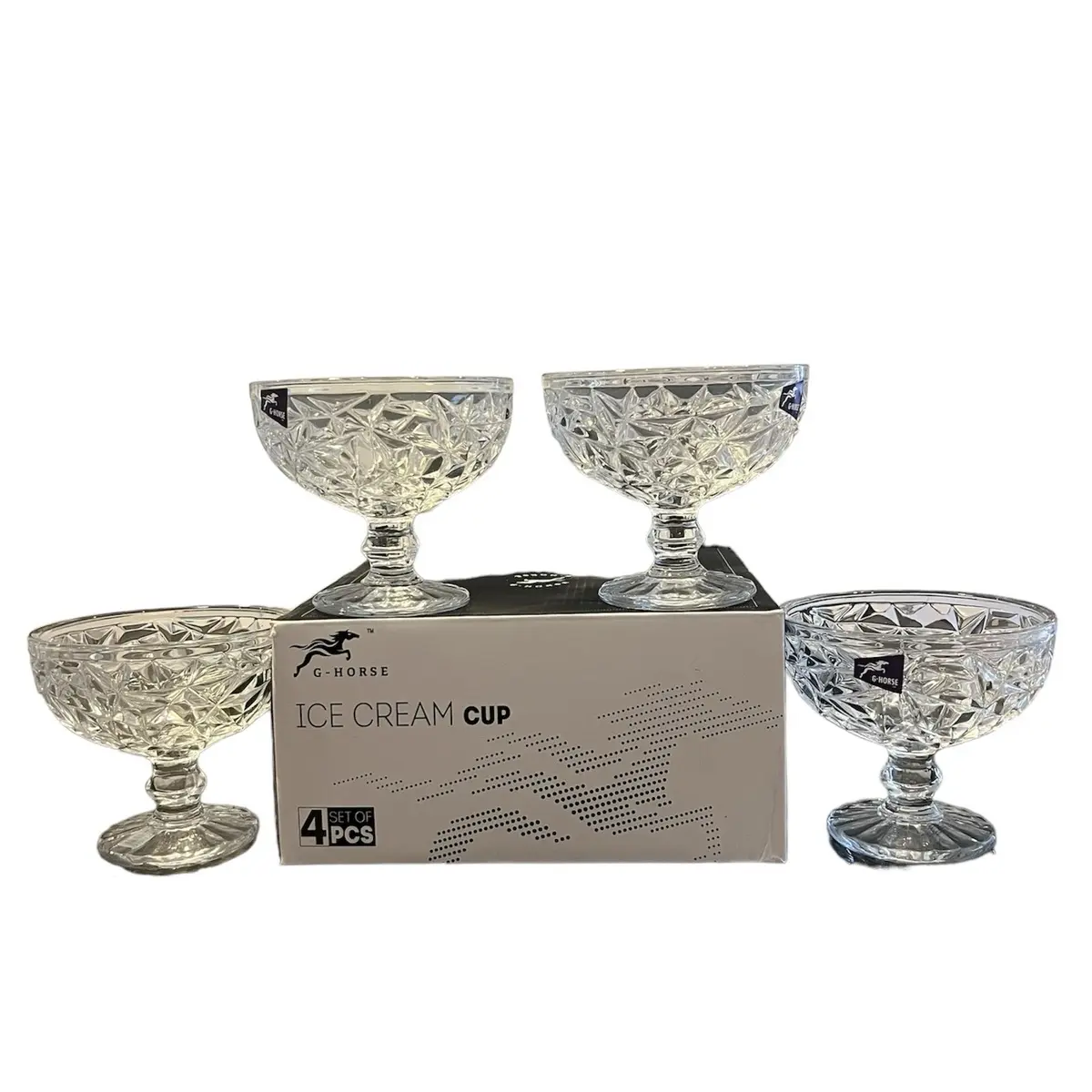 4 Ice cream bowls  dinnerware kitchen