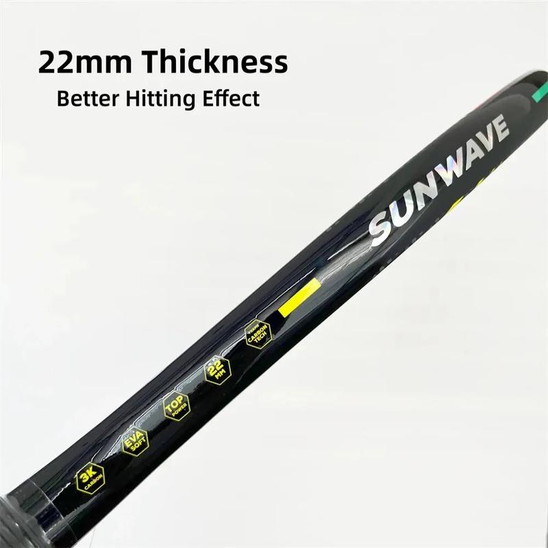 Beach Tennis Racket 3K  Full Carbon Fiber Rough Surface Outdoor Sports Ball Rack 5