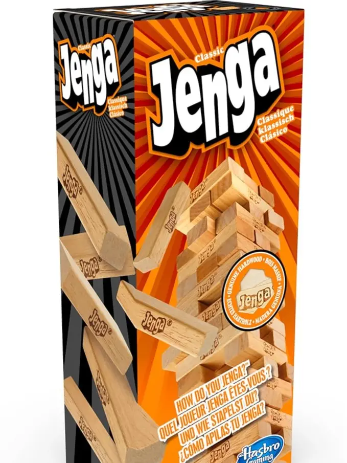 Jenga Classic, Children's game that promotes reaction speed from 6 years
