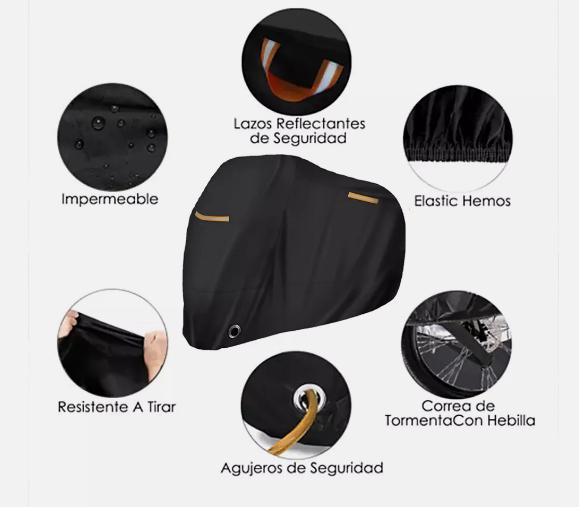 UK Waterproof Mountain Bike Bike Cover Heavy Duty Outdoor Protector for 1/2Bikes 2