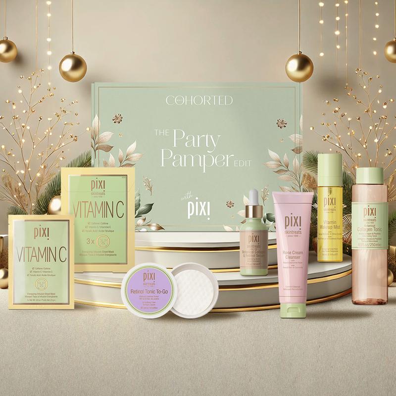 The Cohorted Party Pamper Beauty Box Worth £100+ - Skincare Essentials Collection 0