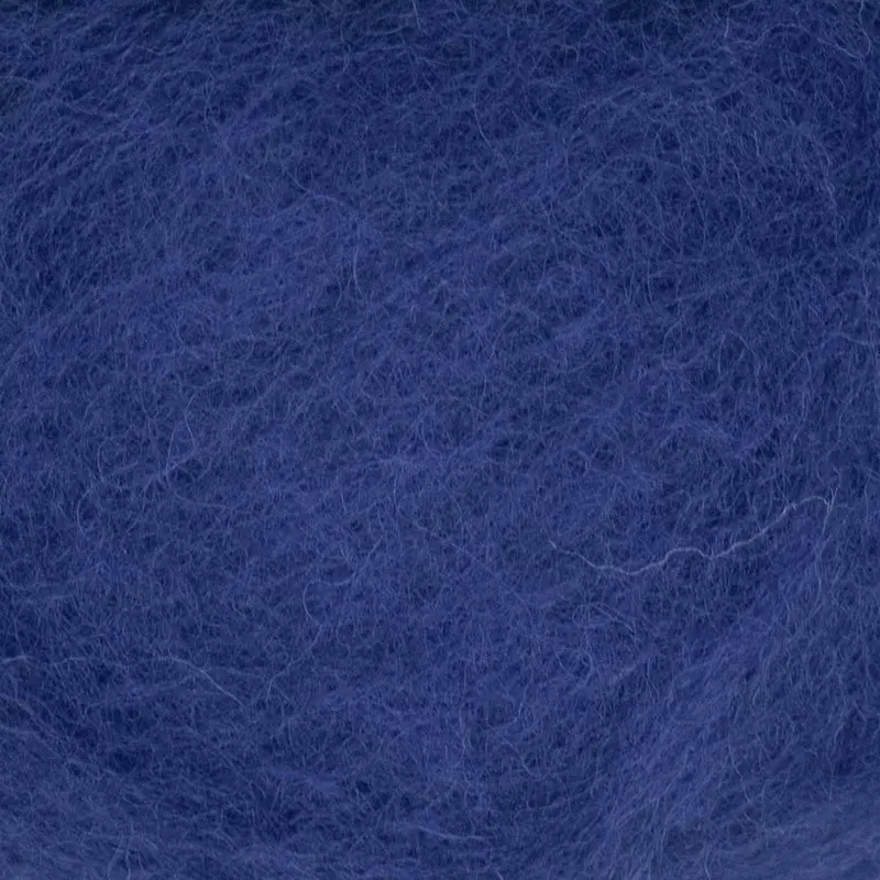 Carded NZ Wool For Needle Felting Batts - Indigo #86 1